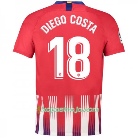 Billiga Fotbollströjor Atlético Madrid Diego Costa 18 Hemma tröja 2018/19 Kortärmad